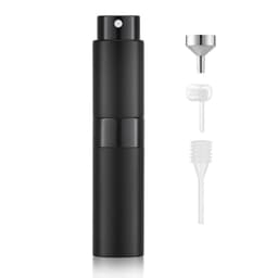 Liten refill sprayflaske for parfyme 8 ml Sort