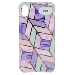 Iskunkestävä kannettava pidike, iPhone XR: lle - violetti