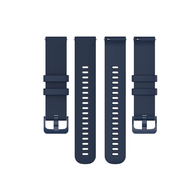 Silikonarmband 16 mm Mörkblå