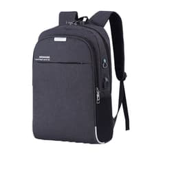 Monitoiminen Business Casual -reppu sisäänrakennetulla USB-latausportilla Musta