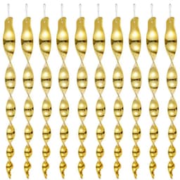 Fugleavvisende reflekterende skremmestenger 10-pakning Gull 30 cm