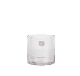 Vas IN HOME D12xH12cm, klart glas