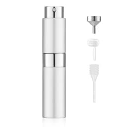 Liten refill sprayflaske for parfyme 8 ml Sølv