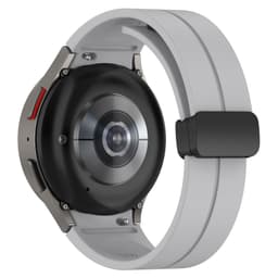 Silikonklokkerem 20 mm for Samsung Galaxy Watch 5/4 Lysegrå