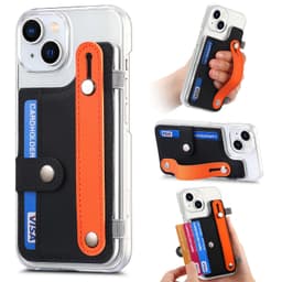 Magneettinen suojakotelo tukee MagSafea korttitelineellä/jalustalla iPhone 15 Pro Max