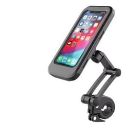 Universelt styretelefonfeste 360° rotasjon Passer for sykkelmotorsykkel Sort