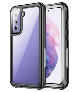 Samsung Galaxy S21 FE vattentätt mobilskal Svart/Grå