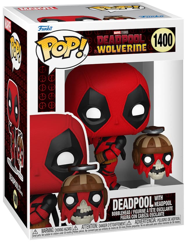 Funko Deadpool & Wolverine actionfigur (Deadpool, Headpool)