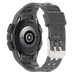 TPU-kellonhihna, joka on yhteensopiva Samsung Galaxy Watch 4/5/6 44mm:n kanssa Musta