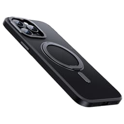 Magnetisk beskyttende telefondeksel med usynlig stativ for iPhone Sort 16.5x8x1 cm iPhone 15 Plus