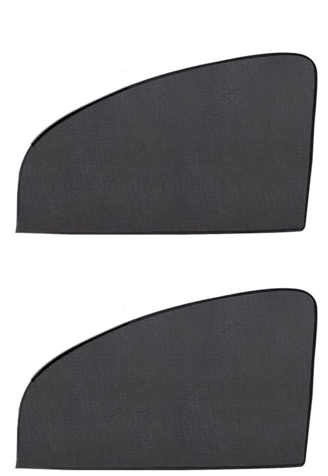 Magnetisk frontvindu solskjerm Nylon mesh svart