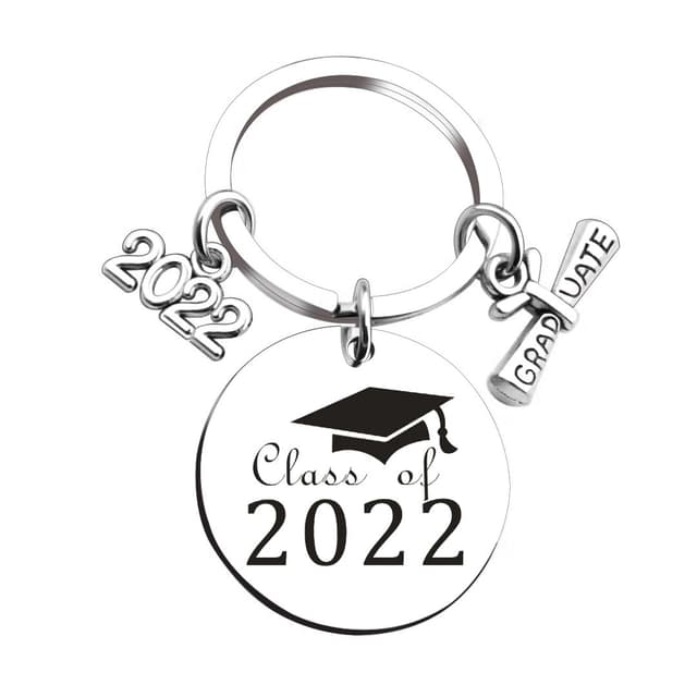 Nøkkelring med ""Class of 2022""-merke for eksamen