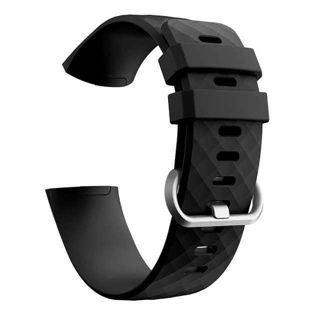 Fitbit Charge 3/4 reim i silikon (S) Sort