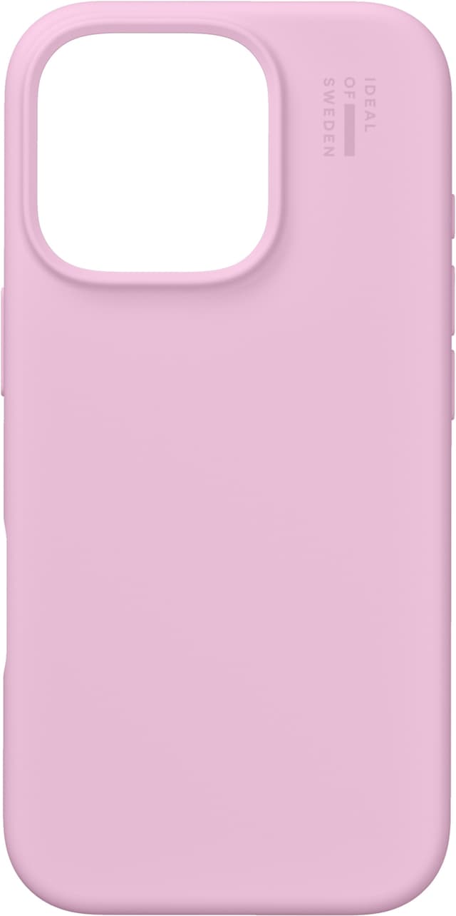 iDeal of Sweden Silicone iPhone 16 deksel (bubblegum pink)