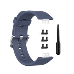 Silikone Watch Armbånd Urrem til Huawei Watch Fit (TIA-B09/TIA-B19) Blå