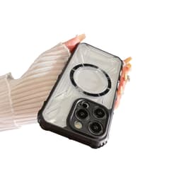 Shield pansermønster telefondeksel slitasjebestandig anti-fingeravtrykk for iPhone Sort 15 x 7.5 x 1 cm iPhone 15