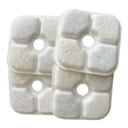 Erstatningsfilter for kattevannfontene for kjæledyrvannfontene Hvit 8-pack