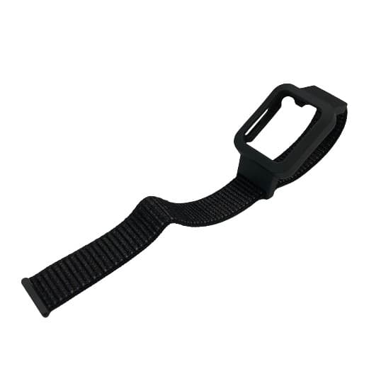 Myk nylon, pustende justerbar stropp for Redmi Watch 1/2 Lite Sort