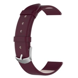 Läderarmband till Garmin Lily 2 Mörkröd