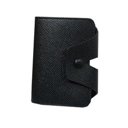 PU Oppbevaringskort Bag, Cash Business Bank Kreditt Busskortholder For Man Sort