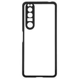 Kaksipuolinen magneettinen puhelinkotelo näytönsuojalla, yksityisyyden suoja Sony Xperia III