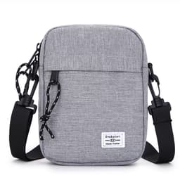 Lett crossbody-veske for menn Grå