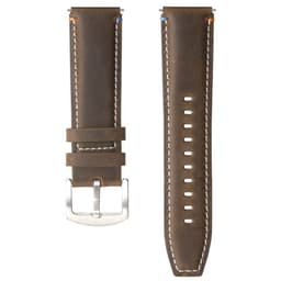 Nahkainen kellon ranneke Amazfit GTR 4 - Sagebrush