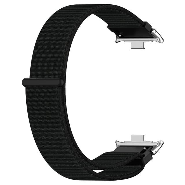 Nylon udskiftningsurrem til Redmi Watch 4 Sort