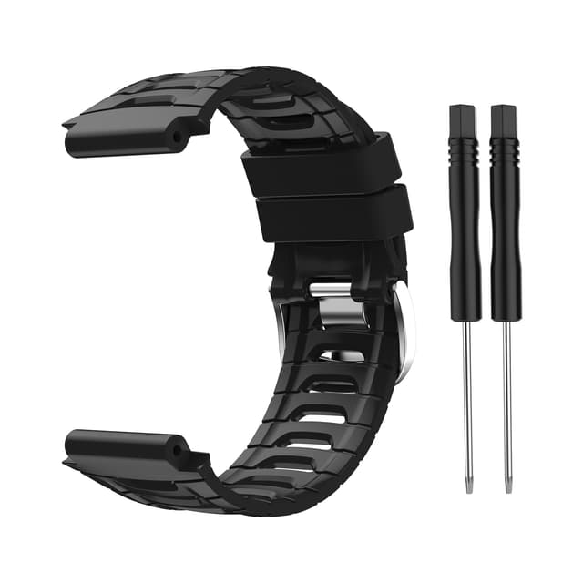 Silikonklokkerem for Garmin 920XT Sort