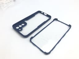 TPU-materiaalista 360° all-inclusive matkapuhelinkotelo Samsung-puhelimille Sininen Samsung S21 FE