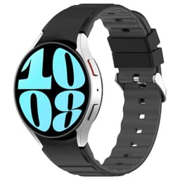 Silikonklokkerem for Samsung Watch 6/Classic/5/5Po/4/4 Classic 46mm Sort