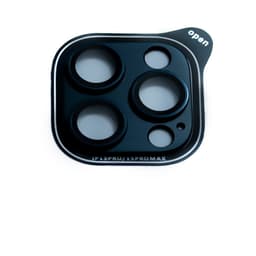 Frostet kameralinsebeskytter for iphone15Pro/iphone15 Pro Max Blå