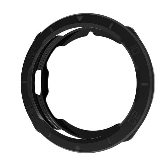 Etui og skærmbeskytter til Samsung Galaxy Watch 4/5 44 mm Sort