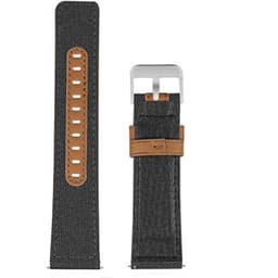 Universal erstatningsklokkerem for Samsung 22mm Sort