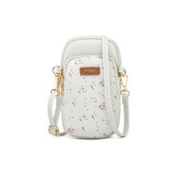 Crossbody telefontaske, skuldertaske, håndtaske, pung Lysegrå