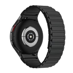 Magneettinen silikoniranneke Samsung Galaxy Watch 4, 4 Classicille Musta