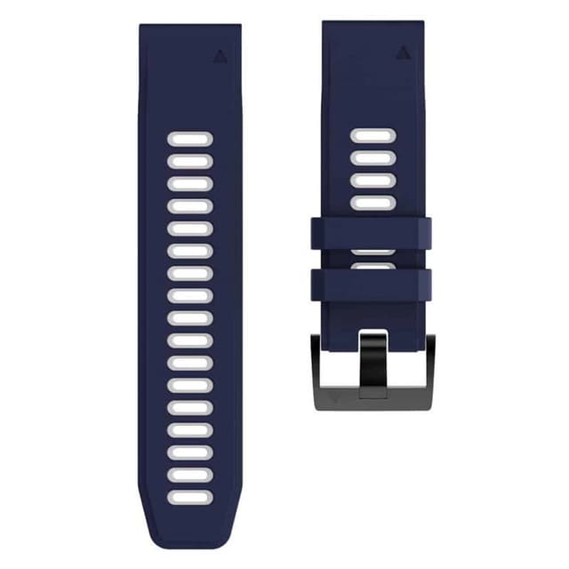 Twin sport urrem Garmin Fenix E - Blå/Hvid