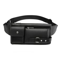Business messenger bag skulderveske midjeveske Sort