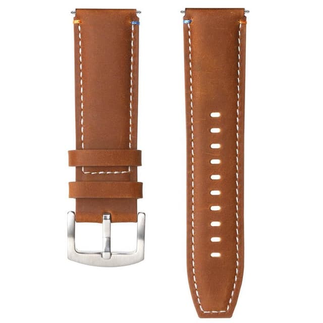 Læderurrem Garmin Forerunner 255 - Cognac Ember