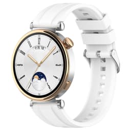 Silikonklokkerem for 22 mm Huawei GT4 46 mm/Watch 4/Watch Ultimate/GT3 SE Hvit