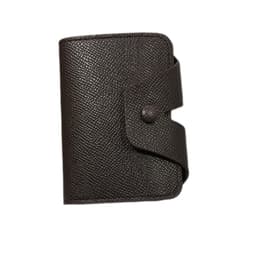Kortholder PU Opbevaringskort Taske til Mand Brun