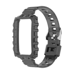 Xiaomi Band 7 Pro -ranneke - Läpinäkyvä TPU Musta