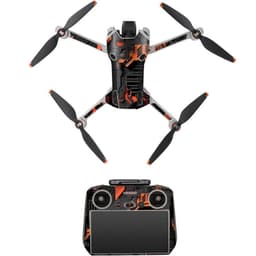 Sunnylife Sticker kit DJI Mini 4 Pro og DJI RC 2 - Orange mech