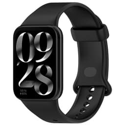 Klokkereim med sommerfuglspenne for Xiaomi Mi Band 8 Pro / Redmi Watch 4 Sort