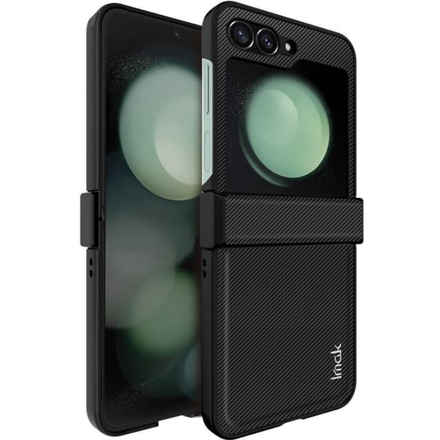 IMAK Ruiyi Series til Samsung Galaxy Z Flip6 5G Cover med Carbon Fiber Struktur
