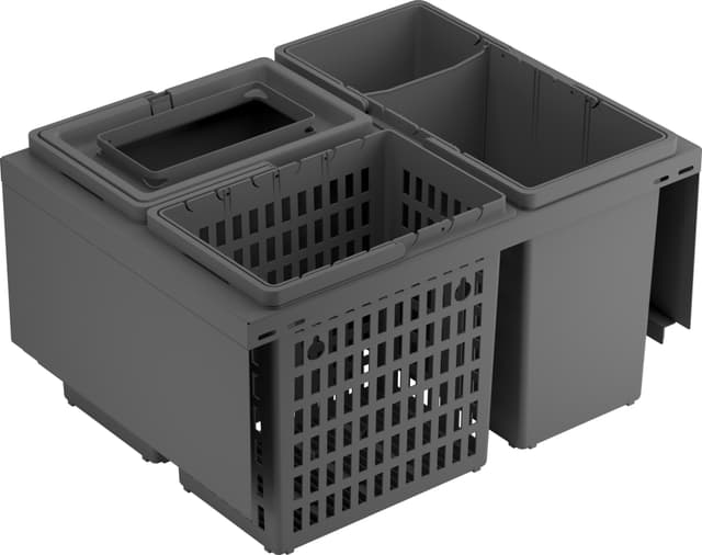 Epoq Trend skraldesorteringssystem 600 (dark greyt)
