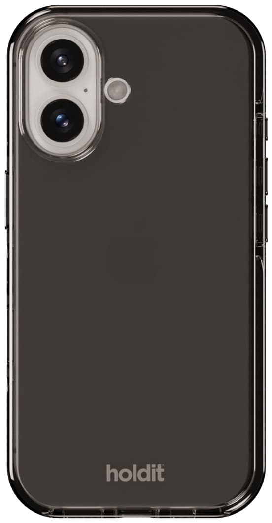 Holdit Seethru iPhone 16 fodral (svart)
