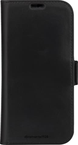 Dbramante1928 Copenhagen iPhone 17e/16e/15/14/13 lommebokdeksel (sort)