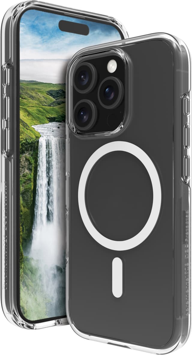 Dbramante1928 Iceland Ultra D3O MagSafe iPhone 16 Pro fodral (genomskinligt)