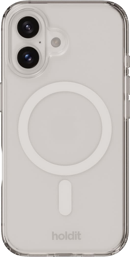 Holdit iPhone 16 MagSafe fodral (vitt)